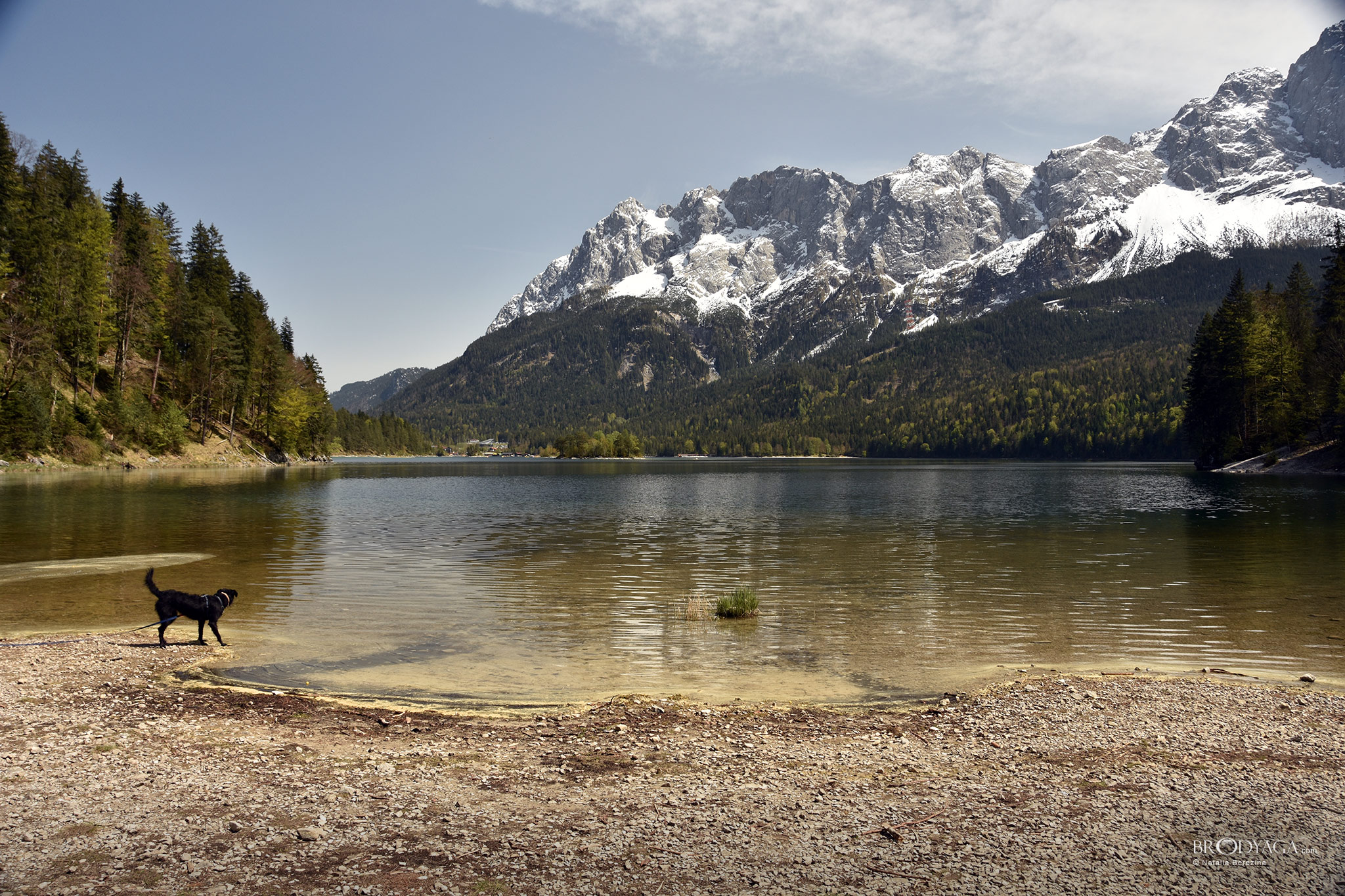 Eibsee, Zugspitze